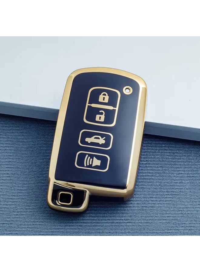 White TPU Key Case Cover For Toyota Avalon Camry Corolla Highlander RAV4 2012 2019 - Image 2