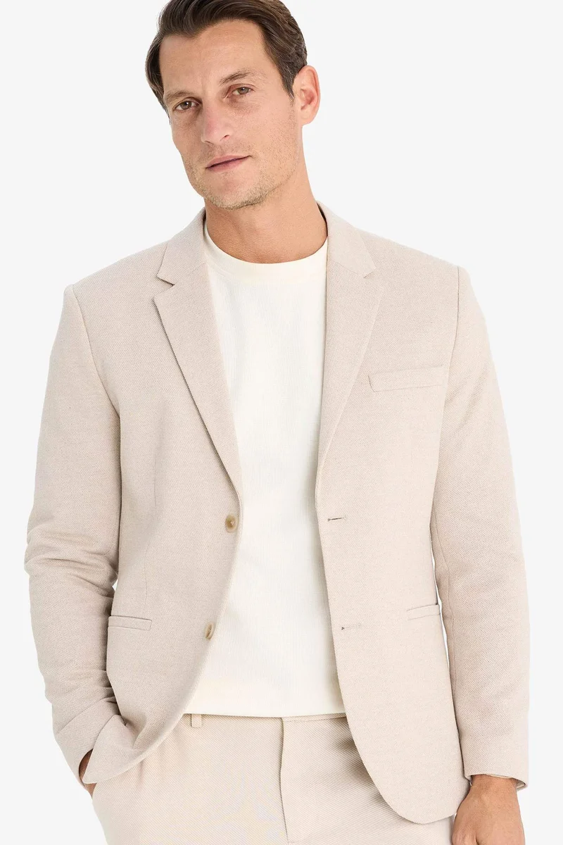 DeFacto Slim Fit Lined Blazer