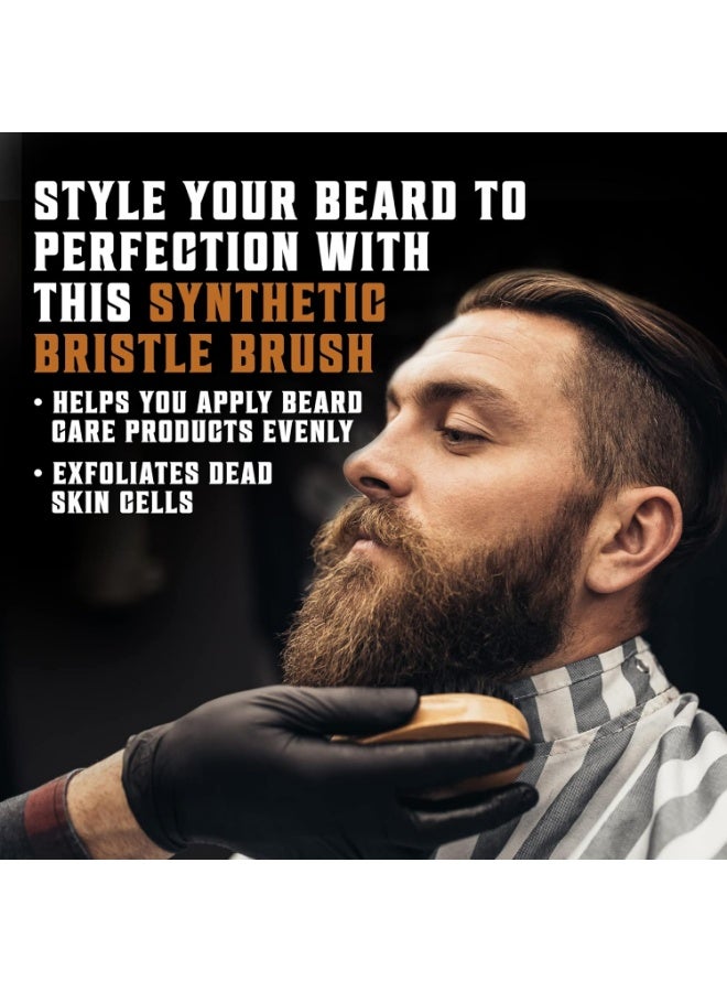 Viking Revolution Premium Beard Grooming Set - Comb and Brush for Smooth and Neat Facial Hair - Awesome Gifts for Men - Image 2