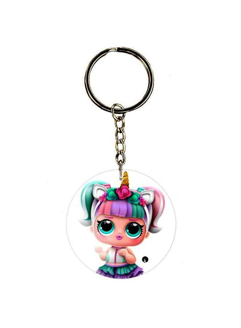 RKN Cartoon Printed Keychain