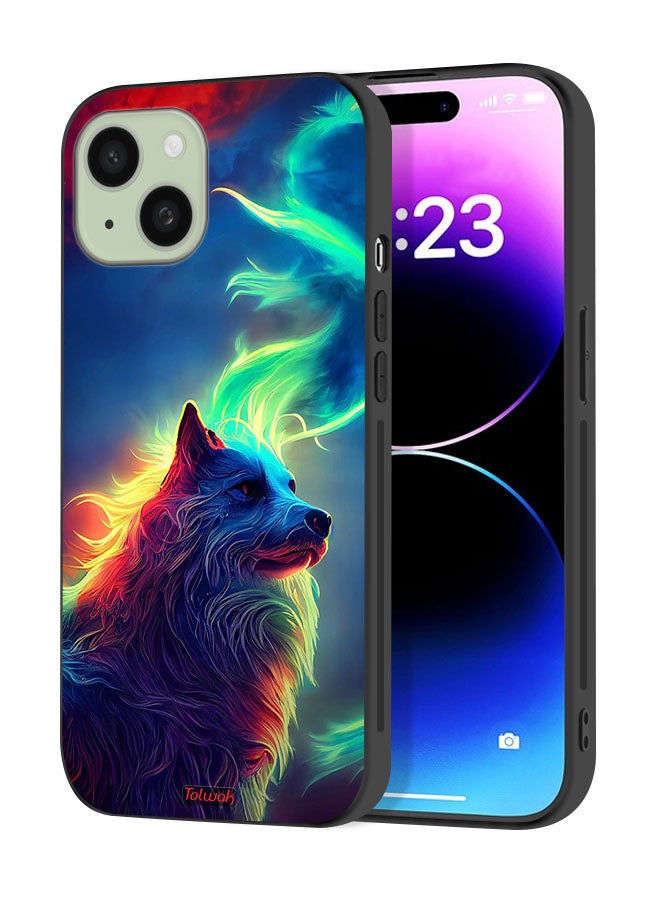 Tolwak Apple iPhone 15 Plus Protective Case Cover Wolf - Image 1