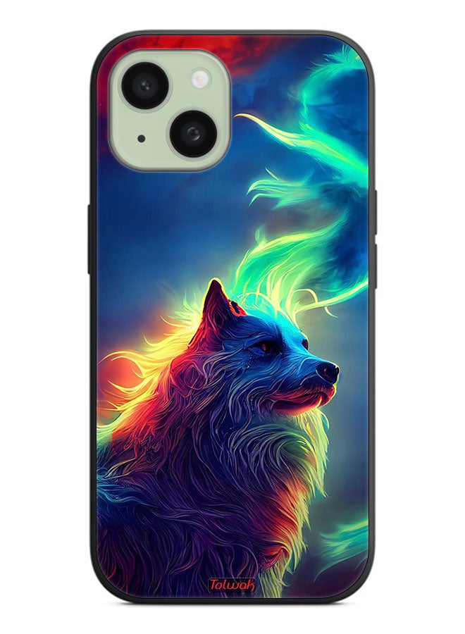 Tolwak Apple iPhone 15 Plus Protective Case Cover Wolf - Image 2