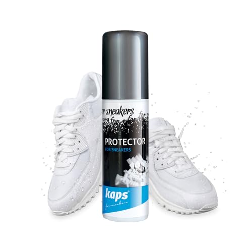 Kaps Sneakers Protector Environmentally Friendly NonAerosol Water Repellent Dirt Protection Spray for Sneakers and Casual Shoes 100ml 338oz Transparent - Image 1