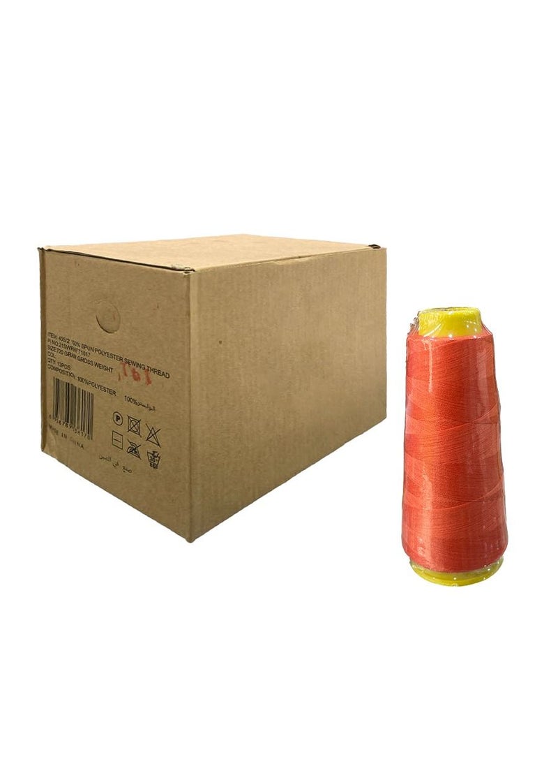 100% Spun Polyster Sewing Thread Box Of 12 Cones