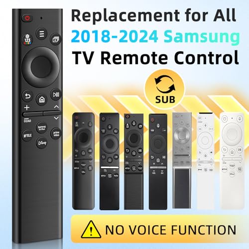 Seayoo Universal TV Remote for Samsung TV Remote Control Replacement Compatible with All Samsung LED QLED UHD SUHD HDR LCD Frame Curved HDTV 4K 8K 3D Smart TV Remotes Replacement - Image 3