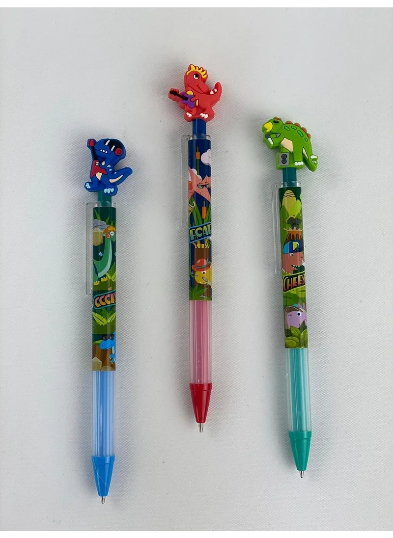 Dolphin CF-2380 Versatile Pen Set with Animal Figures, 3 Pieces