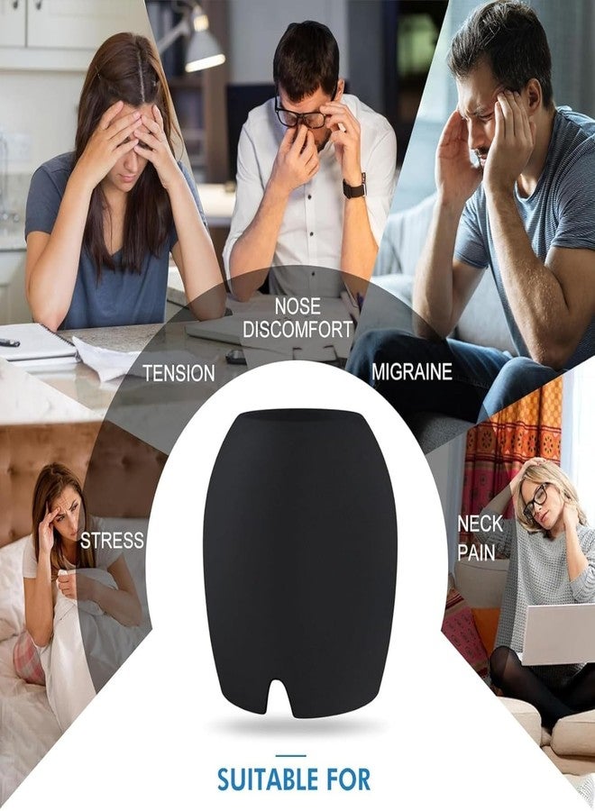 ZENITY Migraine Relief Cap Migraines | Hot & Cold Therapy Headache Cap for Migraine | Thermax Gel Ice Head Wrap for Instant Comfort & Relaxation | Reusable Migraine Cap for Men & Women. (Black) - Image 3