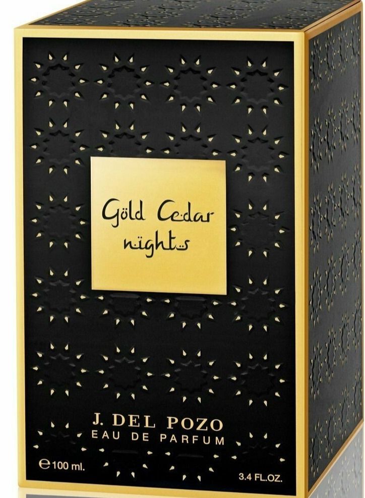 Jesus Del Pozo Gold Cedar Nights EDP 100ml - Image 1