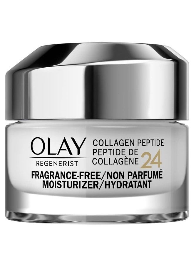 Olay New Regenerist Collagen Peptide 24 Face Moisturizer, Trial Size, 0.5 oz  - Image 1