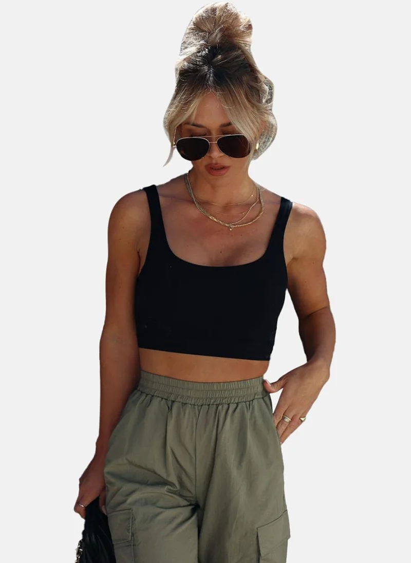 يونيكي Green High Rise Jogger Trousers