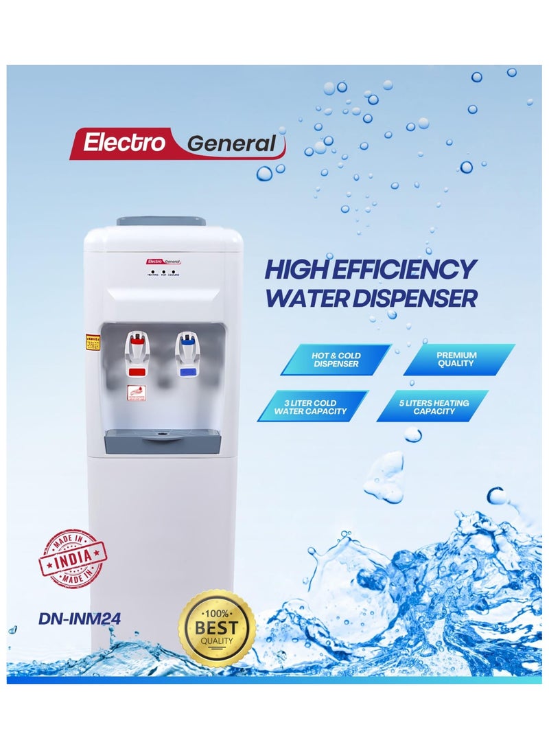 الكترو جنرال مبرد مياه تبريد وتسخين فعال مع خزانات ستانلس ستيل - سعه 3 لتر- أداء قوي وكفاءة عالية DN-INM24 - 220-240V~50/60Hz - Image 1
