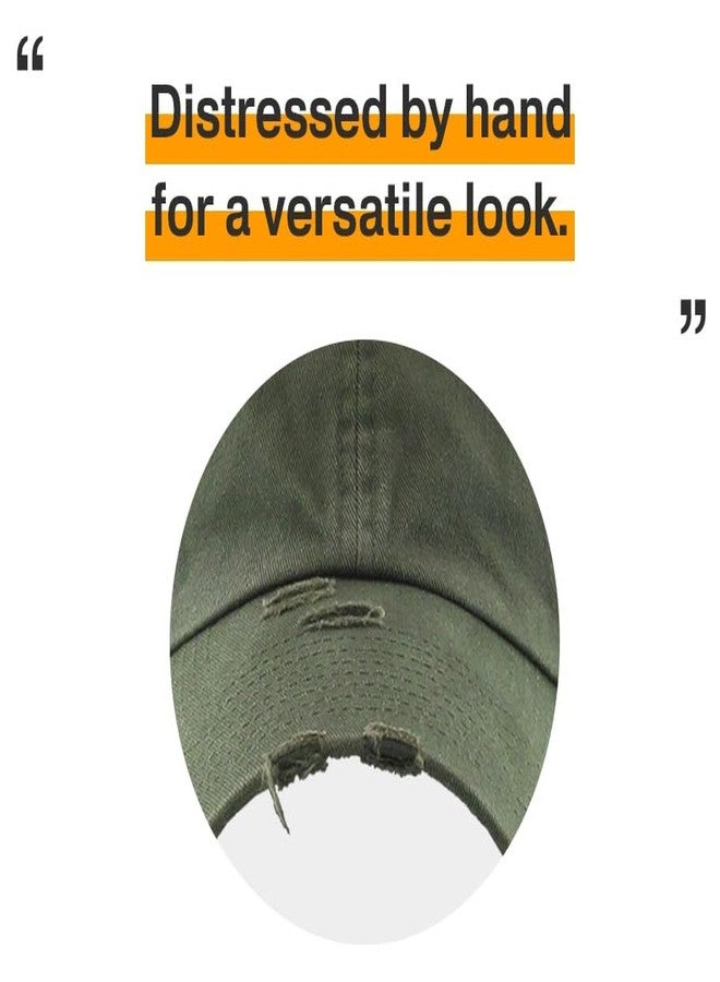 KBETHOS Vintage Washed Distressed Cotton Dad Hat Baseball Cap Adjustable Polo Trucker Unisex Style Headwear Adjustable - Image 5