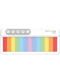Generic Touch-Screen Electronic Organ Toy, Portable Electronic Keyboard Electronic Organ for Beginners, Kids and Adult with 5 Musical Instruments Effects, 12 Classics, 3 Lights Display Effects  - Image 1
