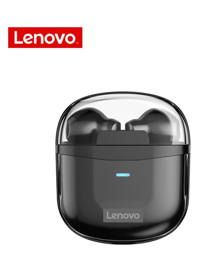 لينوفو سماعات رأس لاسلكية Lenovo XT96 بلوتوث BT5.1 شبه داخل الأذن سماعات رياضية مزدوجة فك تشفير الصوت التحكم باللمس أسود - Image 1