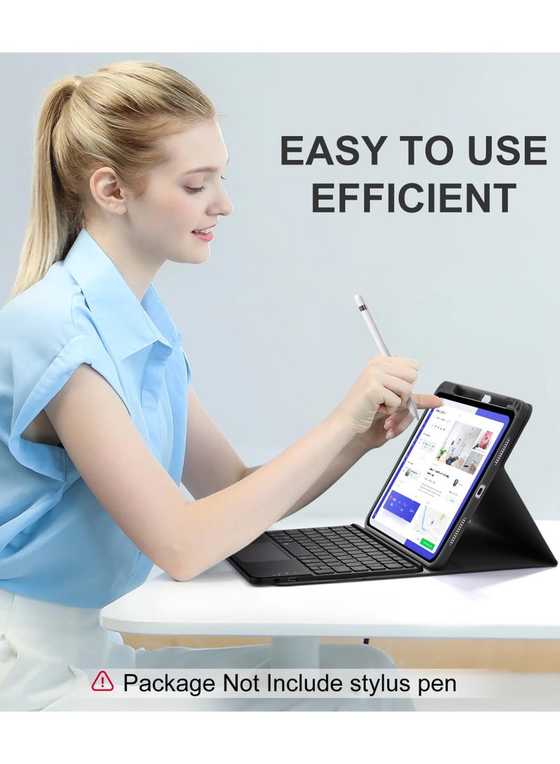 eGreen99 for iPad 2022 (10th) 10.9 inch / 2025 (11th) 11 inch Protective Cover With Keyboard, Wireless Detachable Bluetooth Keyboard, Ultra-Thin Split Type Intelligent Protective Cover, Automatic Wake-Up/Sleep,black - Image 5