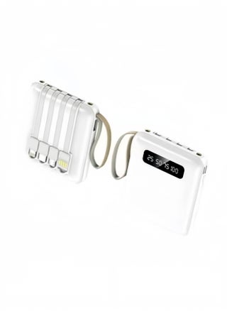 Power Bank 20000 Mah Fast Charge Extra large Capacitance 4-wire Portable Mini Compact With Two LED lights Can Be Used As Flashlights Comes with type-c, universal for IOS and Android - pzsku/Z5F90A40D09A8FA65B54DZ/45/1746609034/b33ac914-c6d4-4512-a167-b11a9a7c57f2