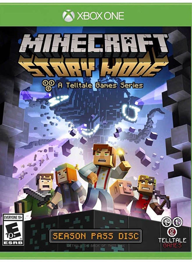 لعبة Minecraft Story Mode: سلسلة ألعاب Telltale - جميع المناطق - لأجهزة إكس بوكس وان - مغامرة - xbox_one
