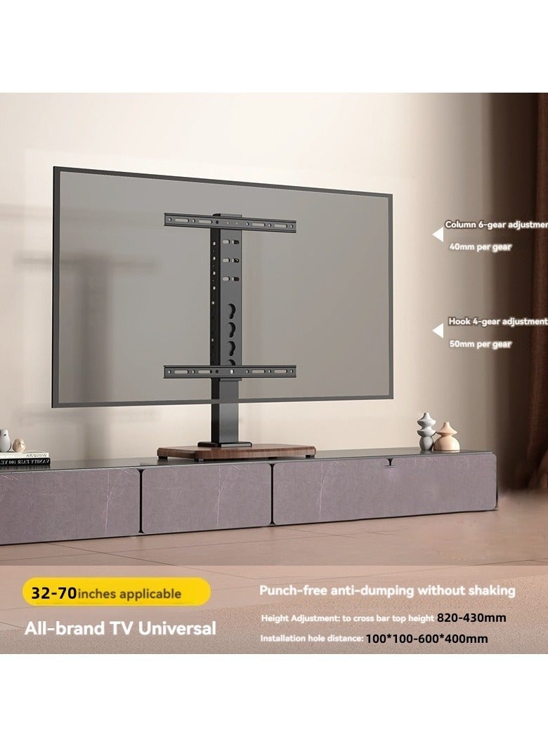 XiuWoo Universal TV Stand Base Desktop Monitor Stand Punch-free Heightening Desktop Rack for 32-70 inches  - Image 2