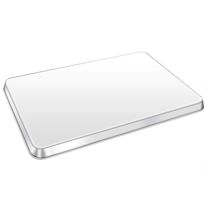Yododo Baking Sheet, Yododo Stainless Steel Baking Pans Tray Cookie Sheet Toaster Oven Tray Pan Cookie Pan, Non Toxic & Healthy, Superior Mirror Finish & Rust Free, Easy Clean & Dishwasher Safe - 23Â½ inch - Image 3