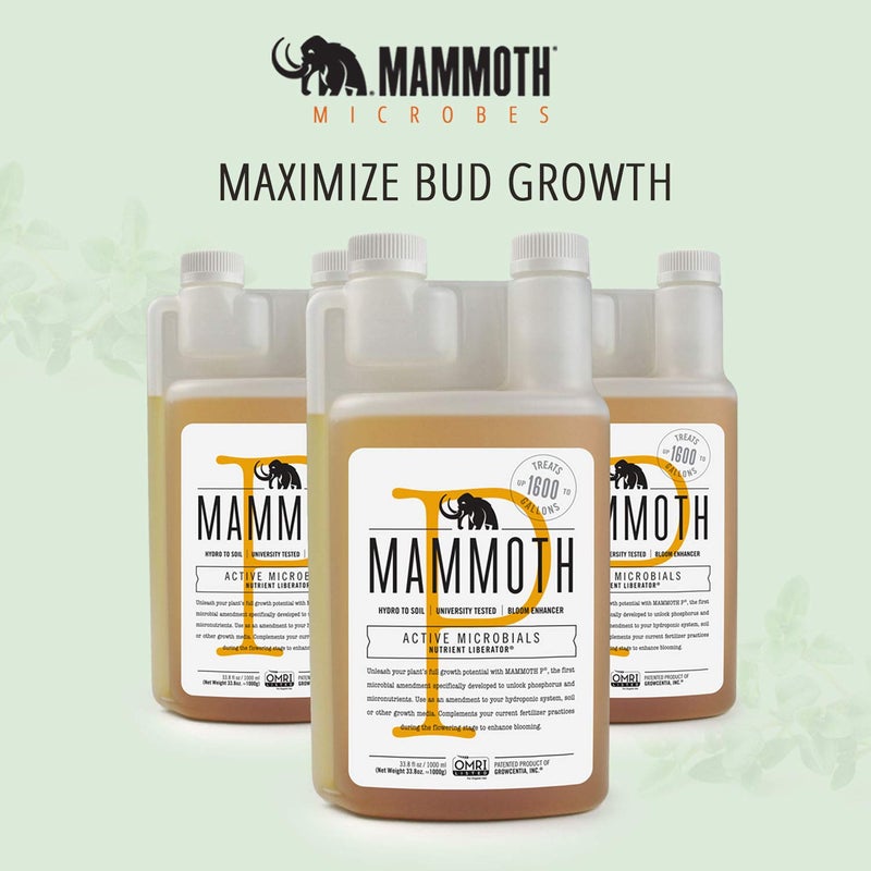 Mammoth معزز الإزهار العضوي من ماموث ميكروب | مغذي هيدروبوني (1 لتر - 1000 مل) - Image 5