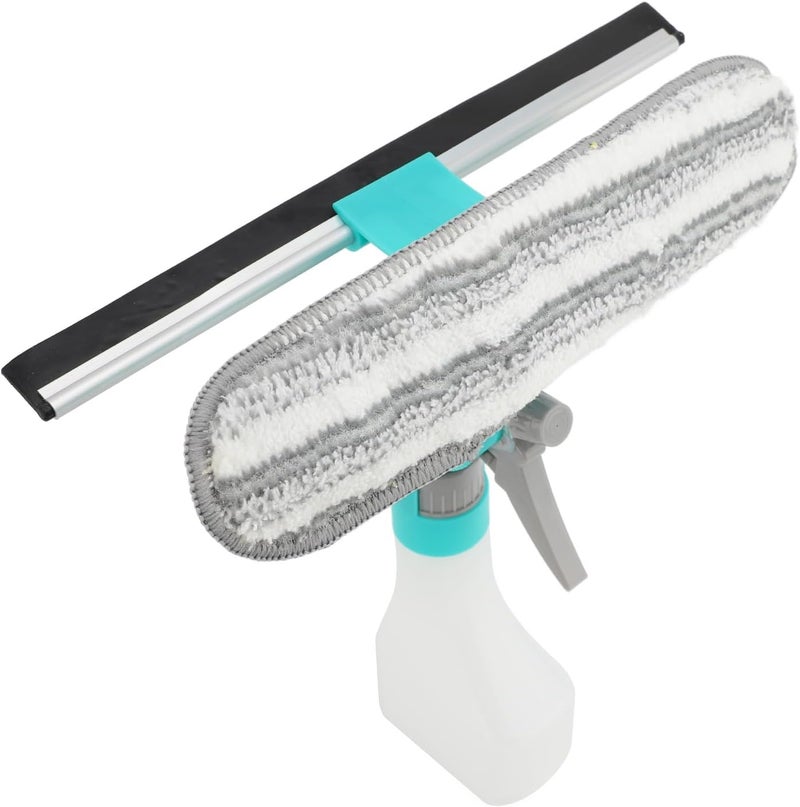 Scrub Pad Spray Window Cleaning Tool 4 in 1 Compact Multifunction Window Cleaner for Home - Image 2