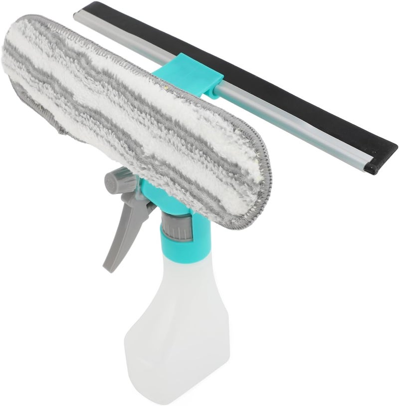 Scrub Pad Spray Window Cleaning Tool 4 in 1 Compact Multifunction Window Cleaner for Home - Image 4