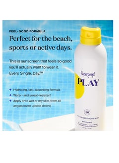 Supergoop! Supergoop Play SPF 30 Antioxidant Body Mist with vitamin C 6fl oz 177ml  - Image 2