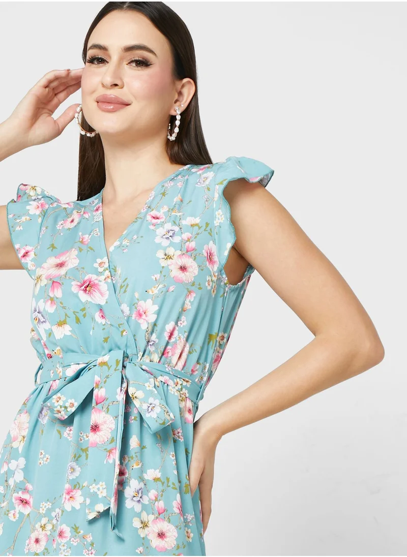 ELLA Floral Print Dress