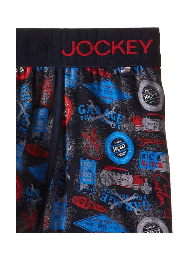 JOCKEY - حقيبة Jockey US63 للرجال مصنوعة من القطن الممشط للغاية ومطبوعة ومطاطة مع حزام خصر فائق النعومة - Image 1