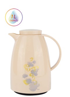BLACKSTONE Vacuum Flask Leak Proof Thermos Jug Keeps Beverages Hot Cream C2610 1.0 L  - Image 1
