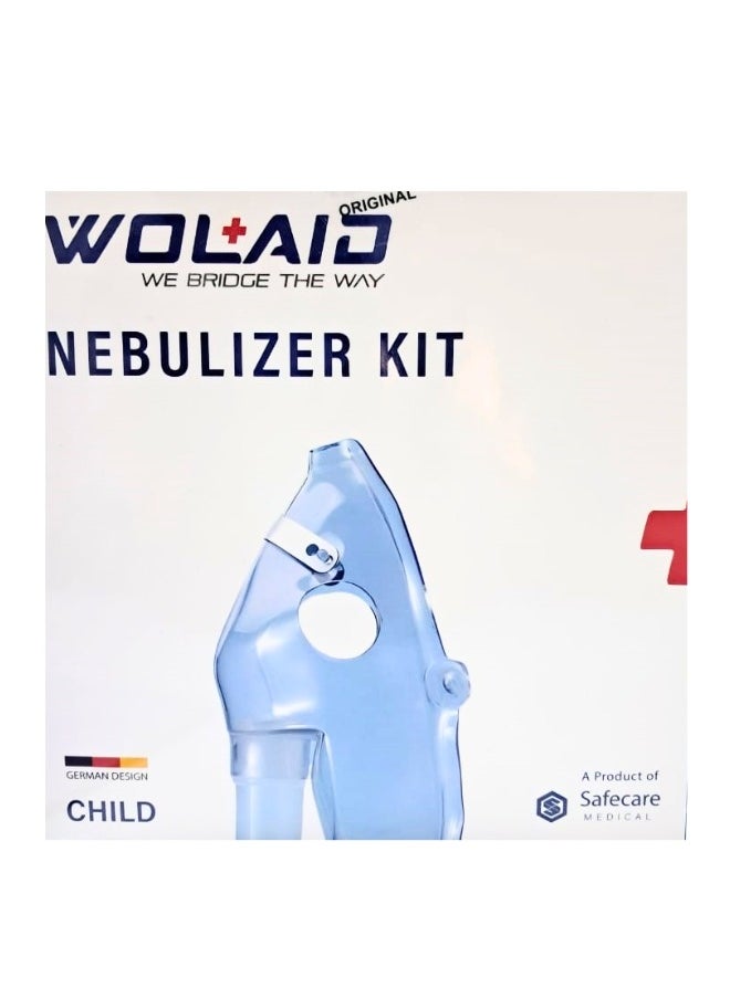 WOLAID Wolaid Nebulizer Mask Child 1"S 