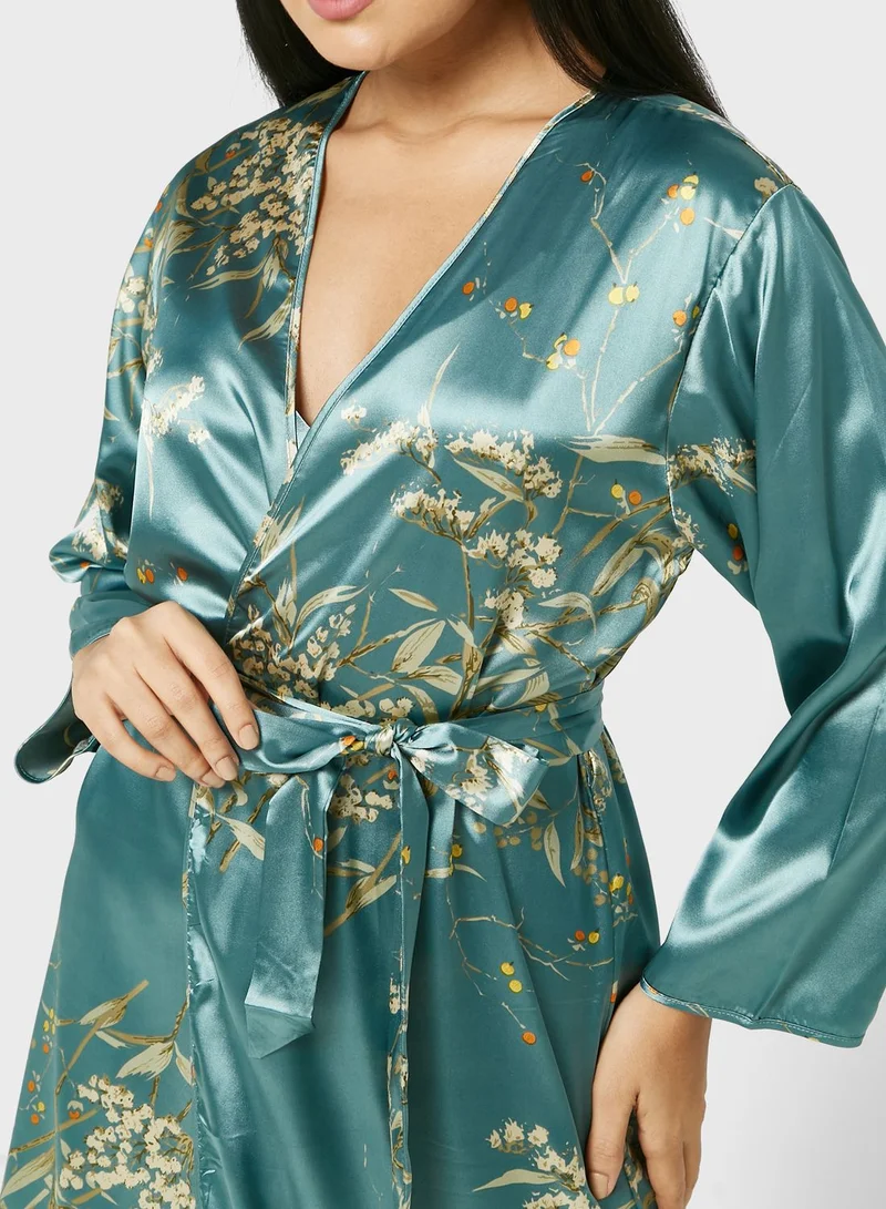 ELLA Printed Night Robe