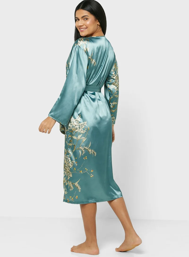 ELLA Printed Night Robe