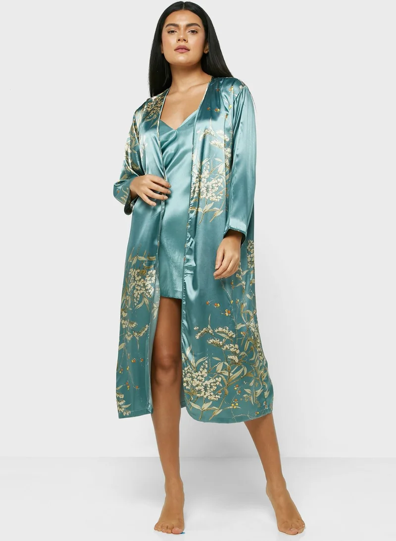 ELLA Printed Night Robe