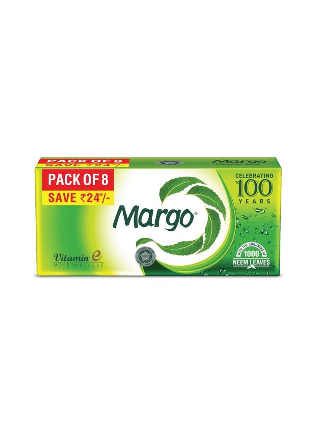 Margo Original Neem Soap 125Gm Pack Of 8 - Image 2