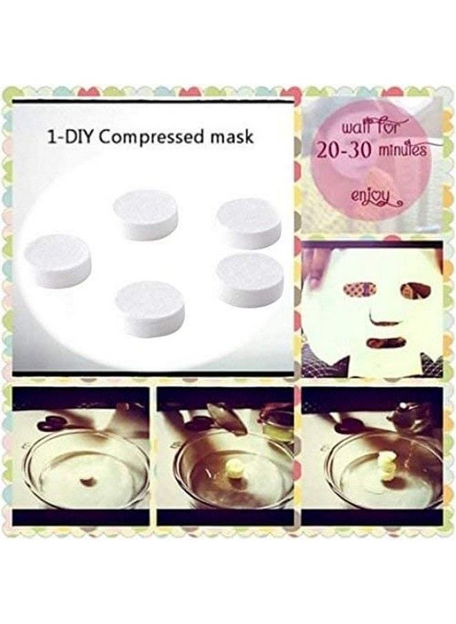 SKINPLUS Facial Face Mask Sheet Diy Compressed Facial Mask Paper Spa Skin Care For Women And Girls (Pack Of 24)  - Image 4