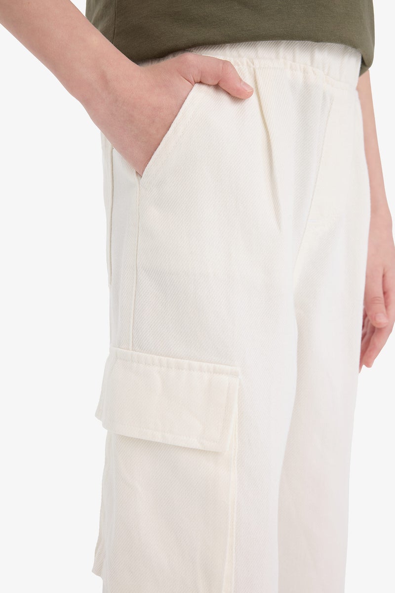 ديفاكتو بنطلون اولادي جبردين وايد ليج برجل واسع - Image 5