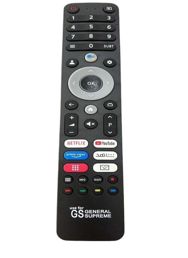 GENERAL SUPREME - Remote control for the General Supreme screen, Google TV version - Image 1