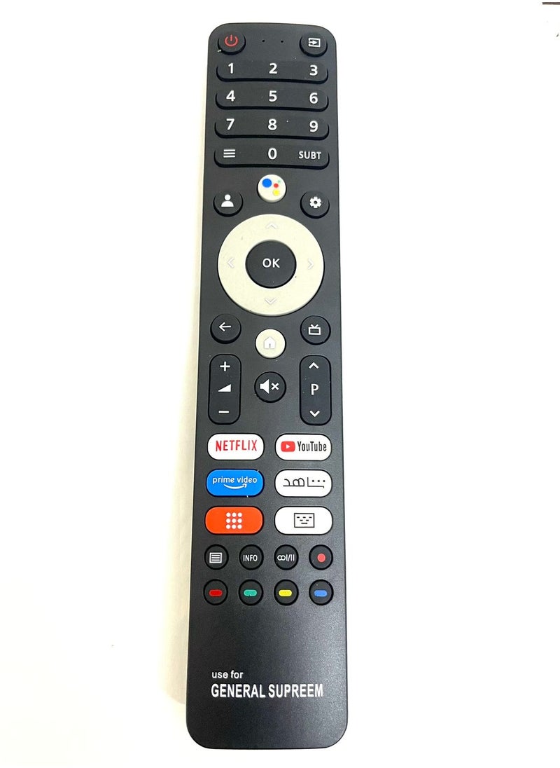 GENERAL SUPREME - Remote control for the General Supreme screen, Google TV version - Image 1