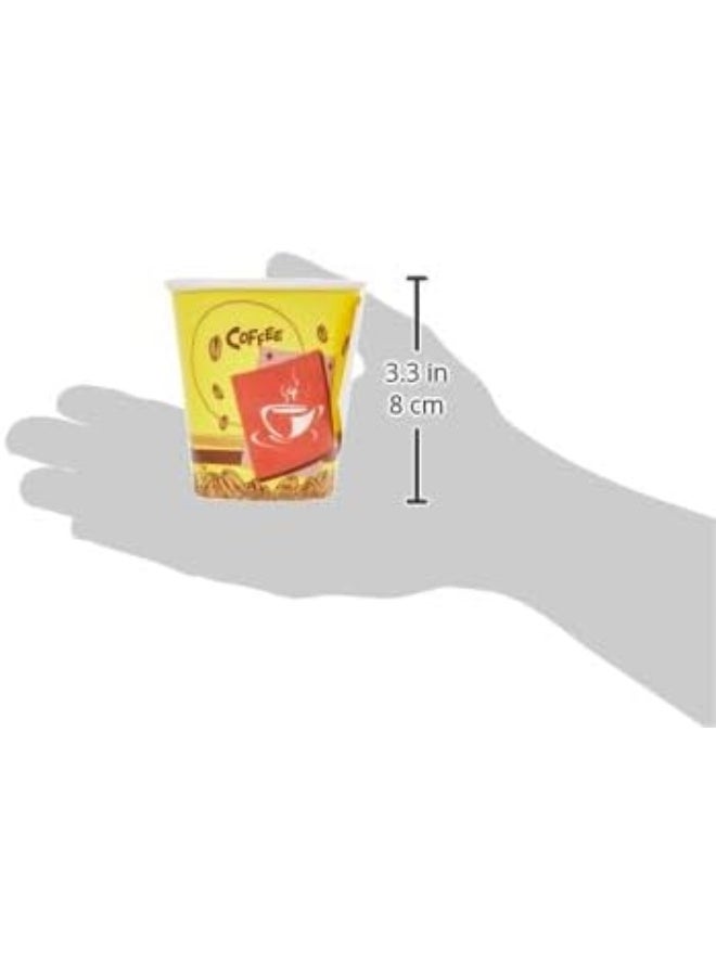 Hotpack أكواب ورقية disposable مع مقبض 7 أونص 50 قطعة عبوة من 3 150 كوب - Image 5