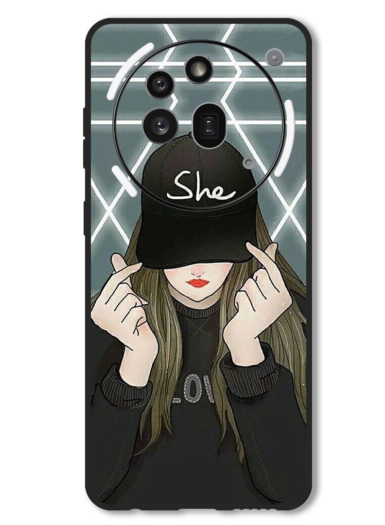 Theodor Case Compatible with Nothing Phone 3a Pro Protection Shockproof Bumper Cover She On Cap - Image 1