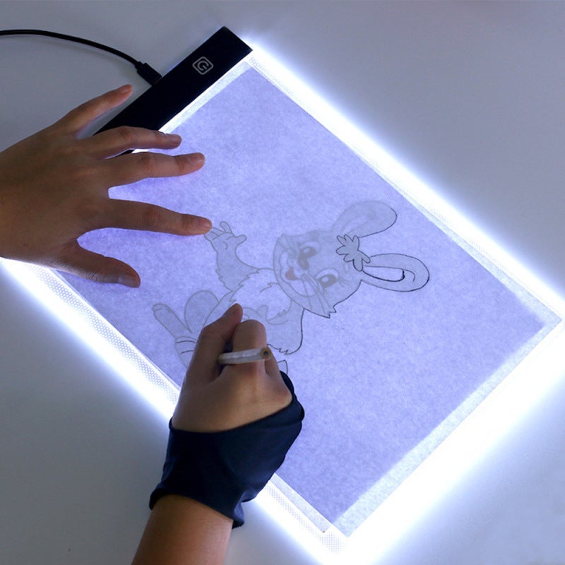 Led Light Box: 3 Levels Adjustable Brightness Tracing Board - Eye-protecting Premium Acrylic Drawing Tool for Stenciling Sketching Tattooing Diamond Painting X-ray Viewing - Image 2