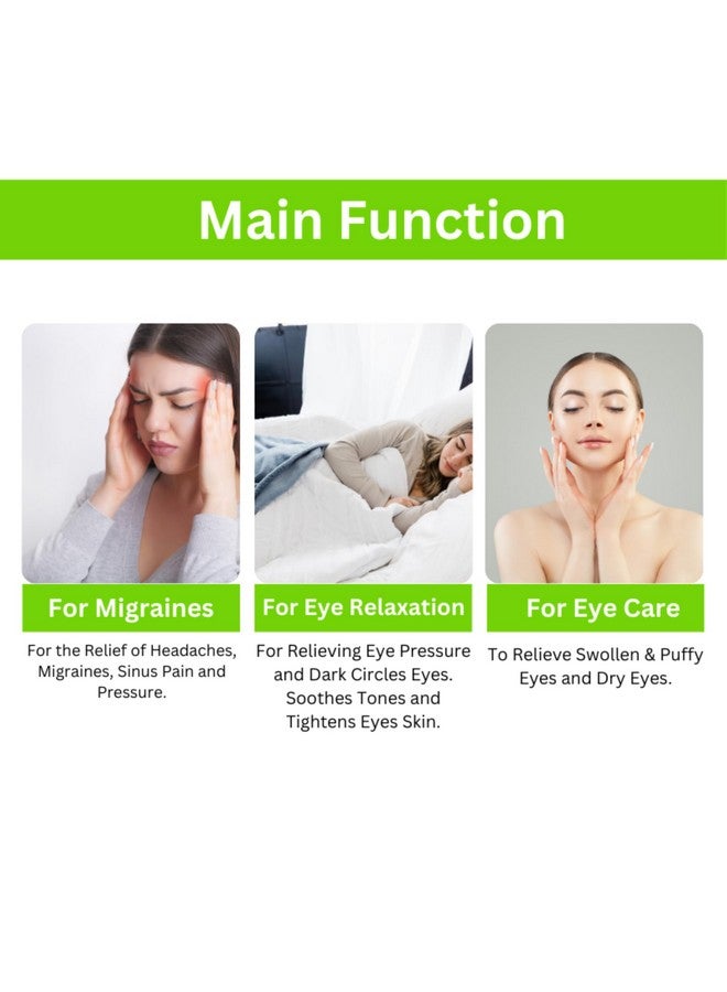 Kostech Magnetic Cooling Aloevera Gel Eye Mask For Relaxing Stress Pack Of 4 - Image 4