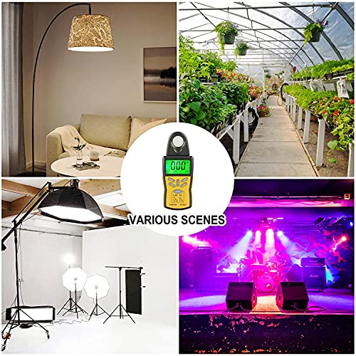 BTMETER Digital Illuminance Light Meter BT-881C,Lumen/FC Photometer,Luxmeter Sensor Measure 0.1~200000 Lux (0.01~20000FC) Lights,Bright Tester for Photography, Plant, Foot Candle - Image 3