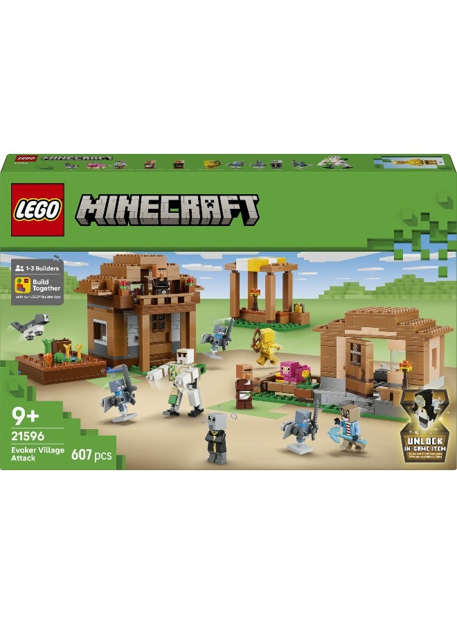 LEGO Minecraft Evoker Village Attack 21596 Building Toy Set (754 Pieces) - Image 2