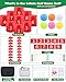 Hotwind Backyard Golf Game Portable 9 Hole Outdoor Golf Course for Indoor Outdoor Play Yard Golf Practice Game Gifts for Family and Adults Lawn Beach Yard Park Golfgame for Adults No Clubs - Image 4