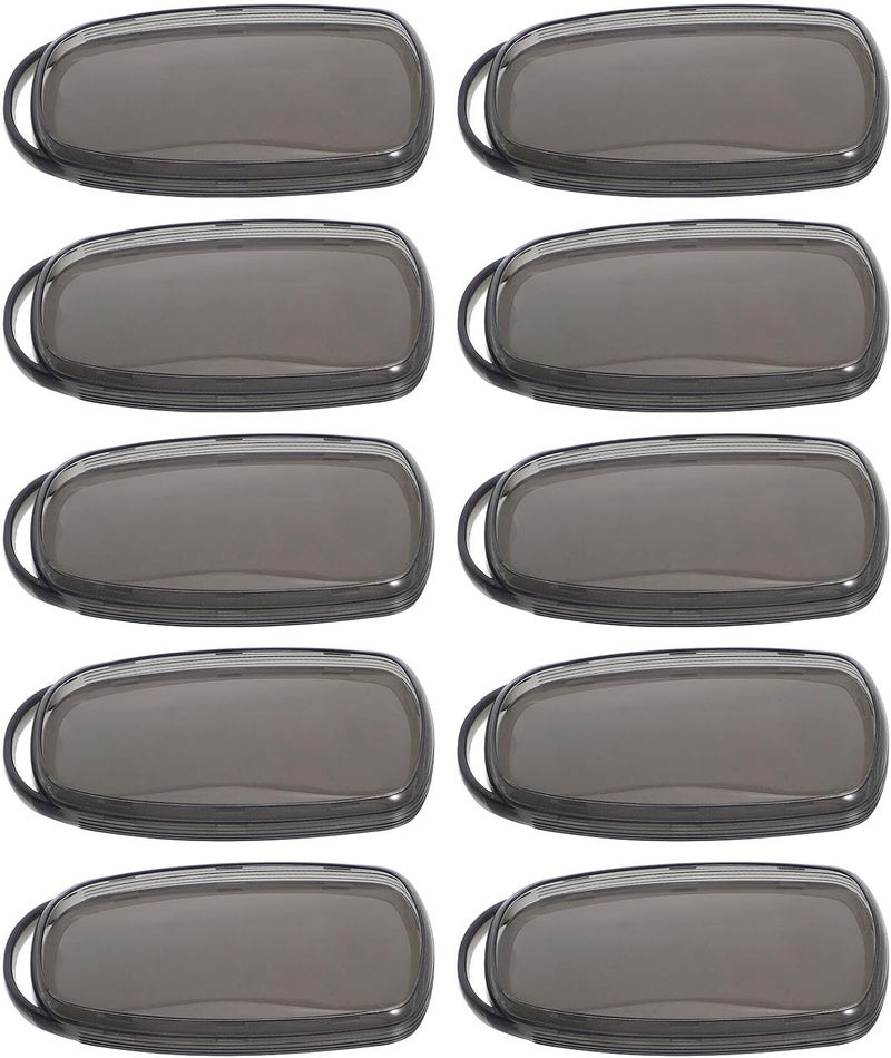 FUOYLOO 10pcs Car Key Protective Cover Full Coverage Shell 3.62x1.77x0.59in Plastic Key Fob Protector Compatible with Chery Automobiles for Sturdy Interior Accessory - Image 1