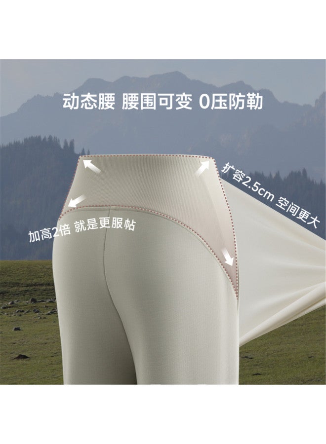 Beneunder Women'S High-Stretch High-Warmth Straight-Leg Pants, Fleece-Lined Heavyweight Casual Trousers For Leg-Lengthening And Versatile Styling - Image 5