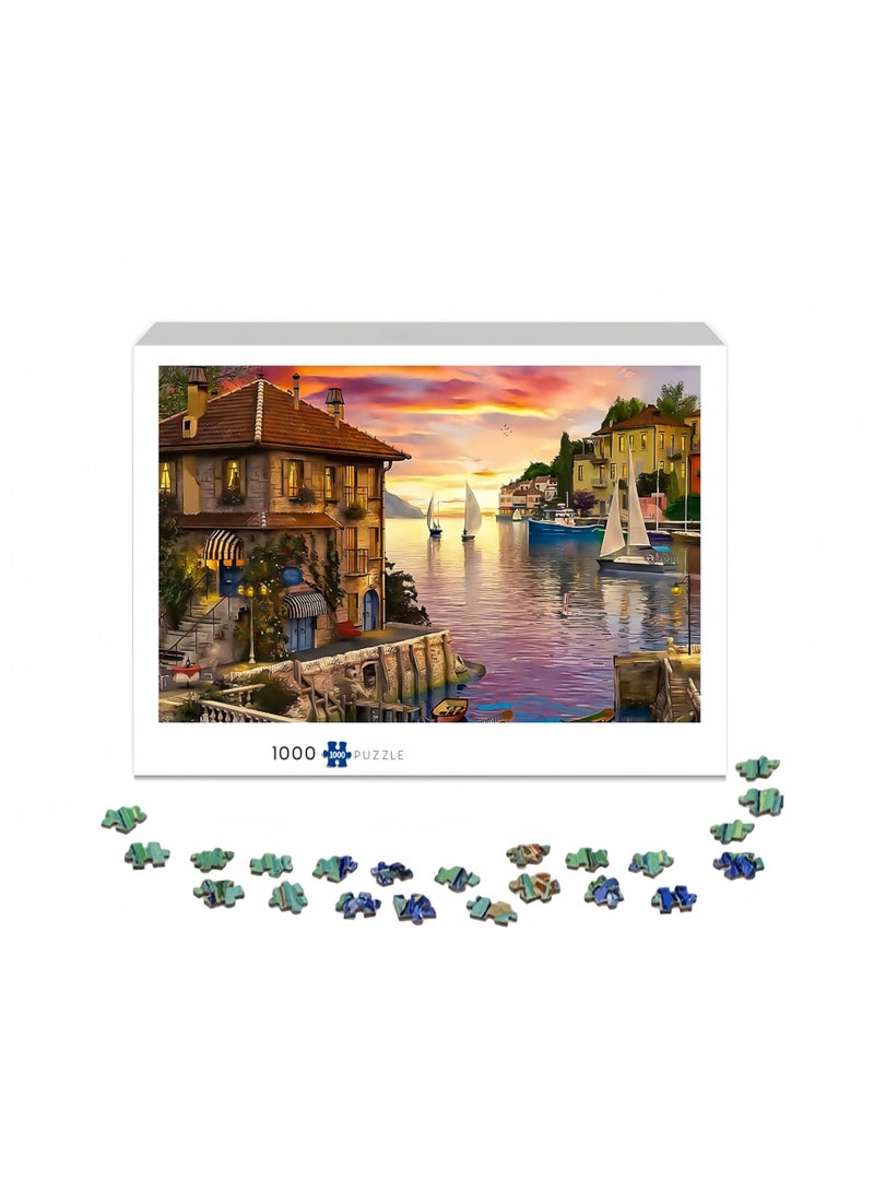 1000 puzzle pieces | Venice city themed puzzle pieces | Puzzles and puzzle leisure toys suitable for adults and children - Image 2