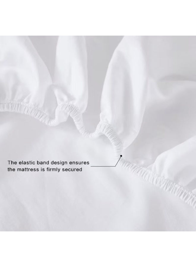Waterproof Mattress Protector, Polycotton Terry, Pee Proof, Fitted Deep Pocket (9-18 in), King Size - Image 4